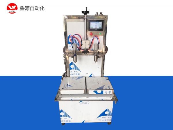 zdcz型2頭半自動稱重式灌裝機(jī)